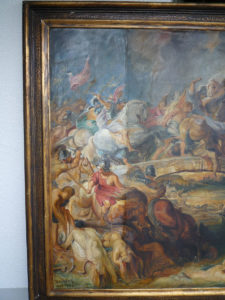 Rubens - Ölbild - Reinigung von altem Firnis